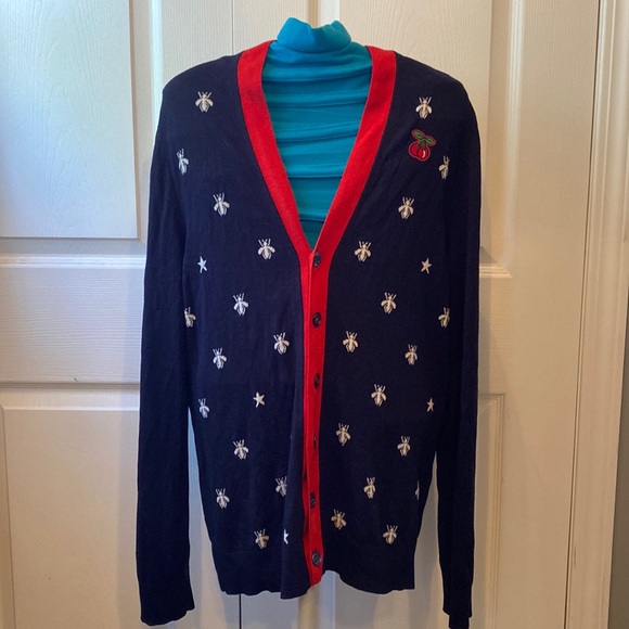 Gucci Other - Gucci Bee Cardigan